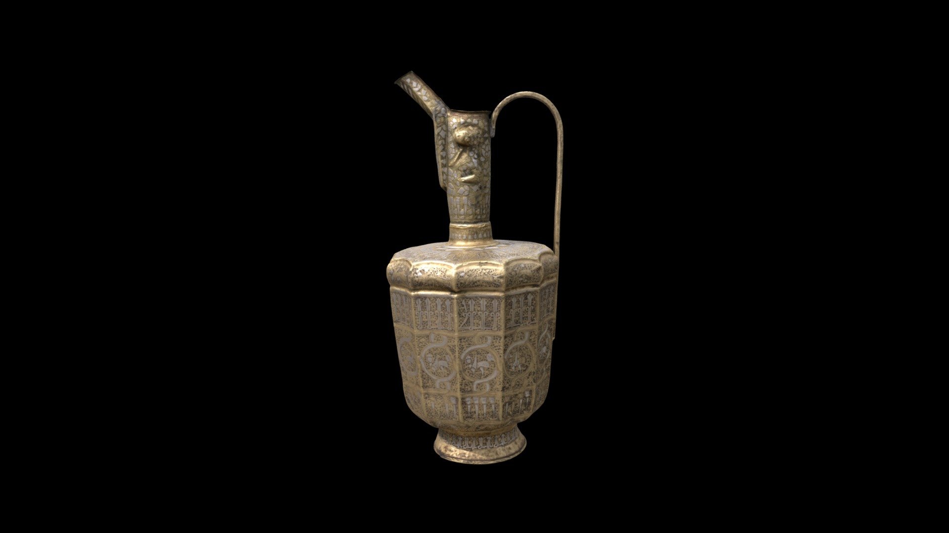 1945.27 Twelve-sided Ewer - Download Free 3D model by Cleveland Museum ...