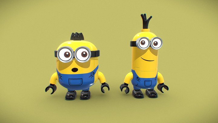Minions 3D Model