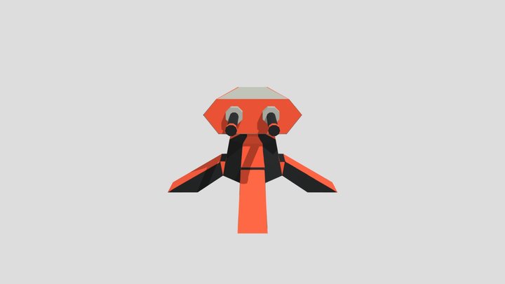 Gun Turret 3D Model