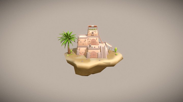 Gradient Desert1 3D Model