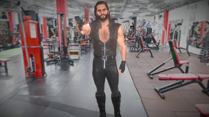 This is not SETH ROLLINS by PhiBix 3D Model