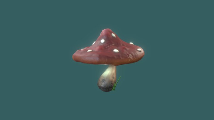 Mushroom Sculpt 3D Model