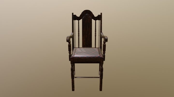 Classy Chair 3D Model
