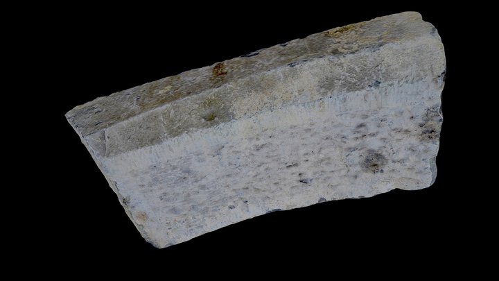 Medieval worked stone 2 of 4 3D Model