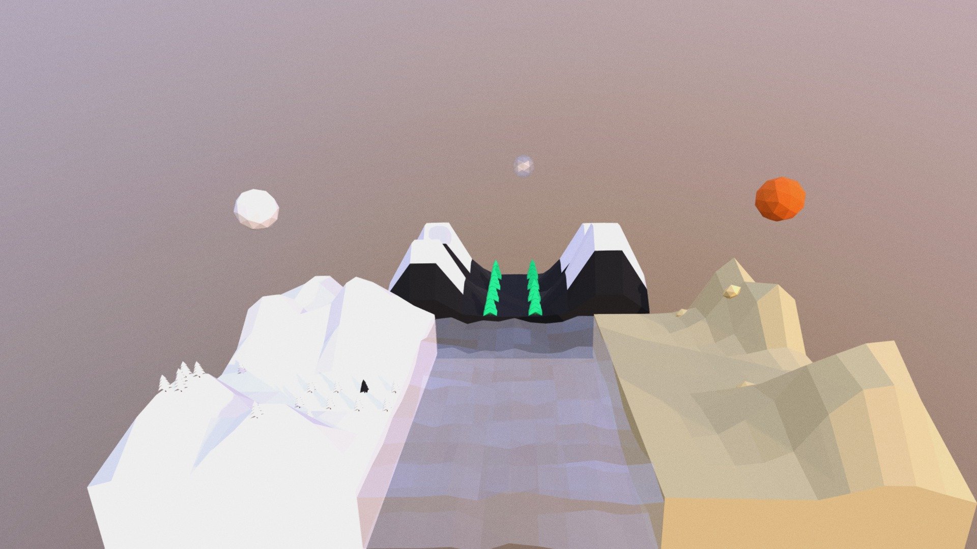 Low poly model