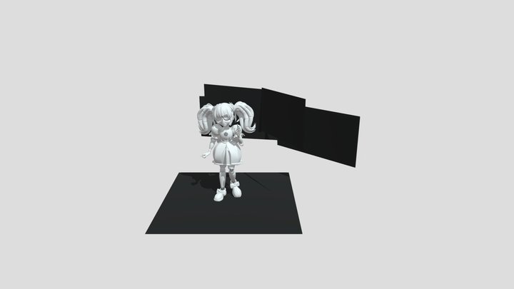 CircusBaby 3D Model