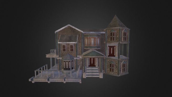 Residential Building 02 3D Model