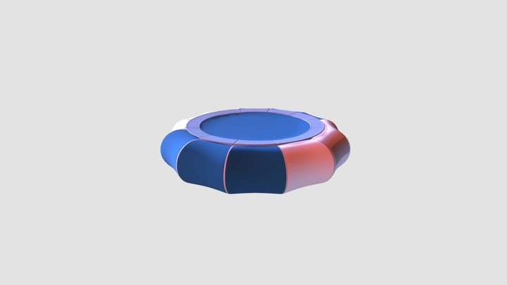 water trpoline 3D Model