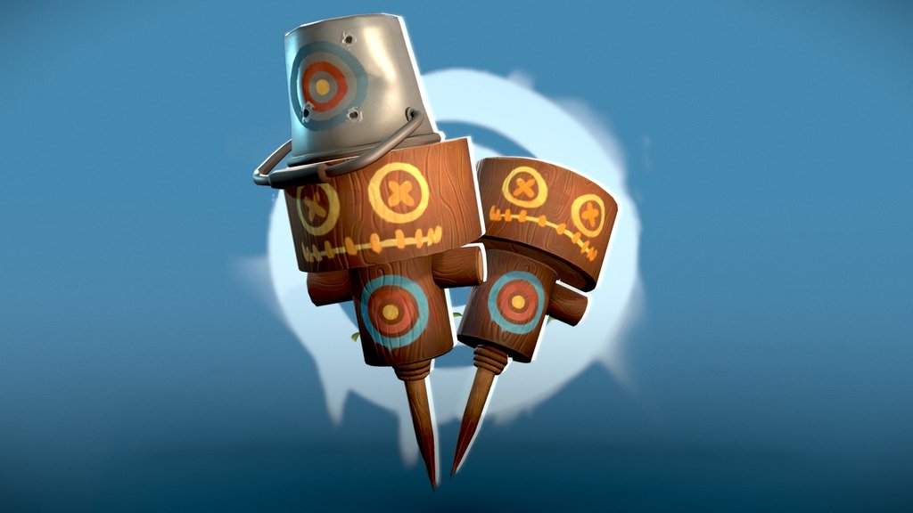 Training Dummy A 3D model collection by Moonshin Sketchfab