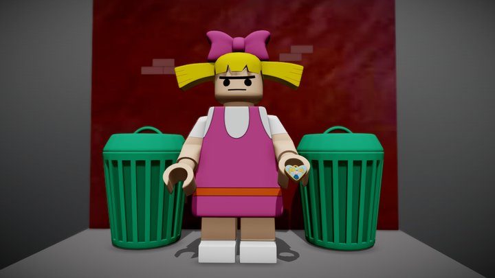 Lego Helga G. Pataki 3D Model