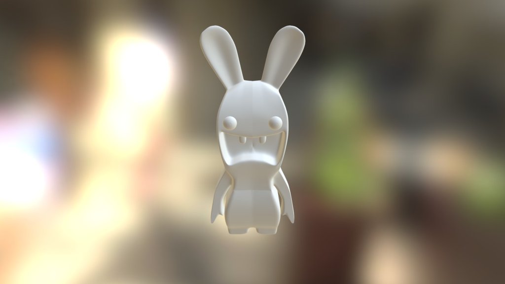 Lapin Cretin - Download Free 3D model by TiSzma [6a0e1ba] - Sketchfab