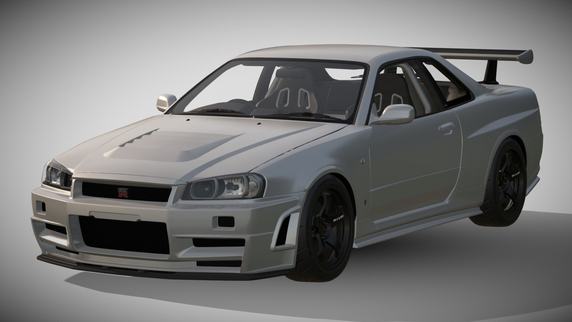 2005 Nismo Nissan Skyline R34 GTR Z Tune - Download Free 3D model by ...