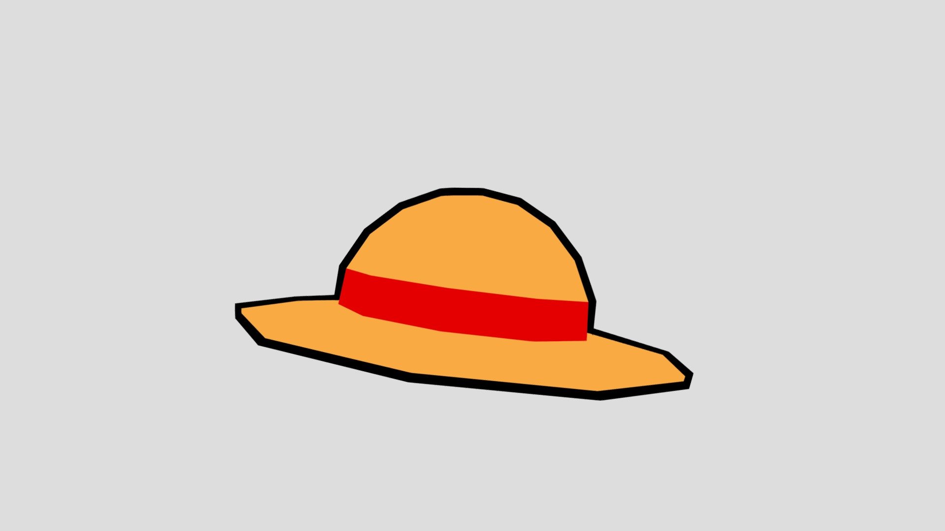 Straw Hat - 3D model by JOYBOYDESU (@joyboy) [6a0e871] - Sketchfab