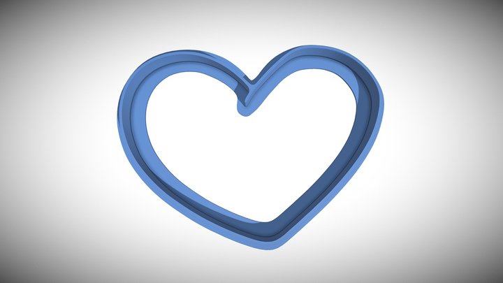 Heart Cookie Cutter – Modello 3D gratuito STL
