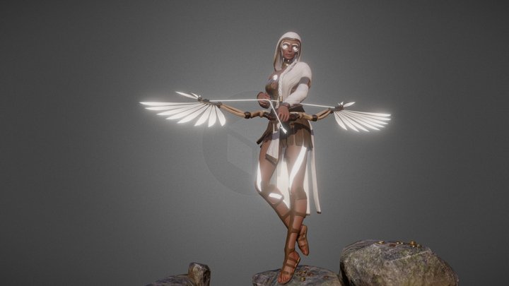 Journey For Elysium - Vanth, The Guide 3D Model