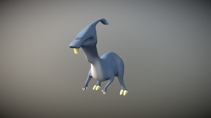 Parasaur 3D Model
