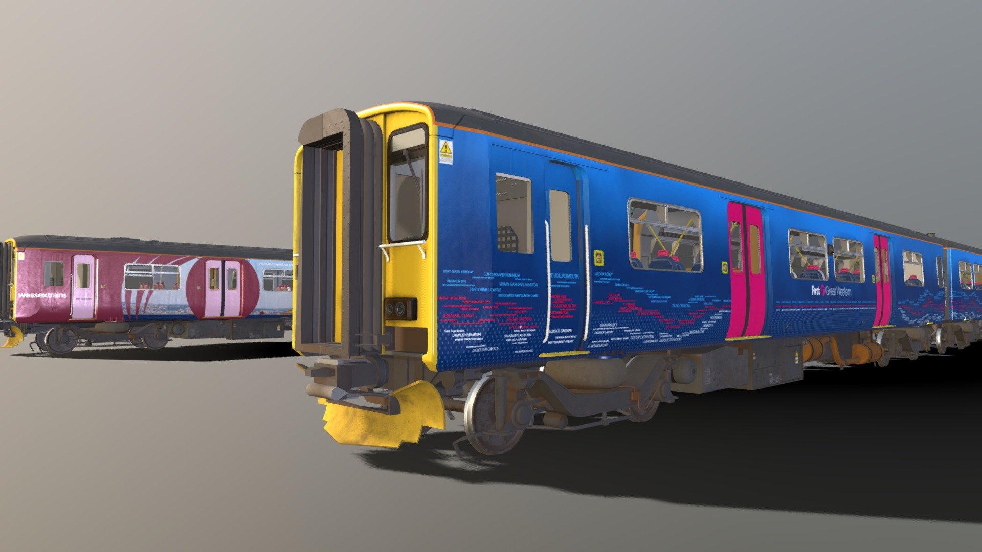 British Rail Class 150/2 DMU - 3D model by Yung Lenin (@yung_lenin ...
