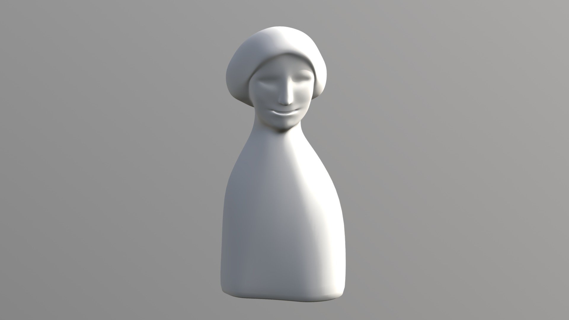 Tete sourire