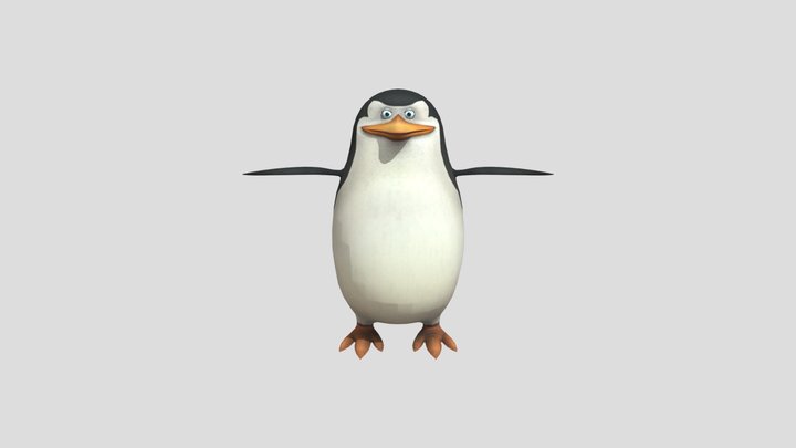 Madagascar Escape 2 Africa - Skipper – Free 3D Model STL