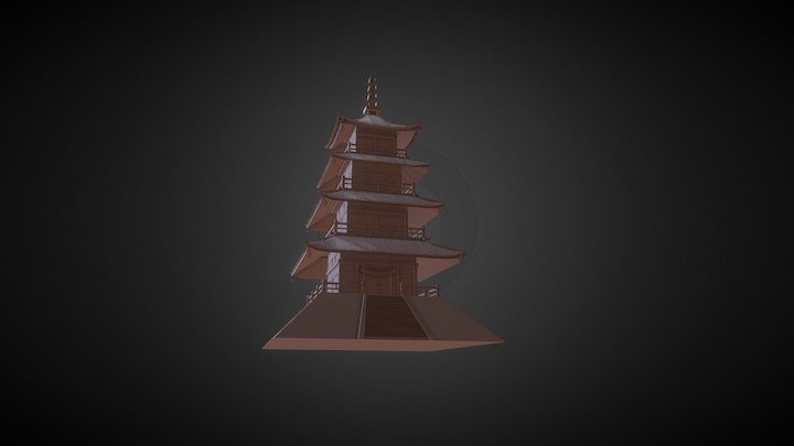Temple 3D Model