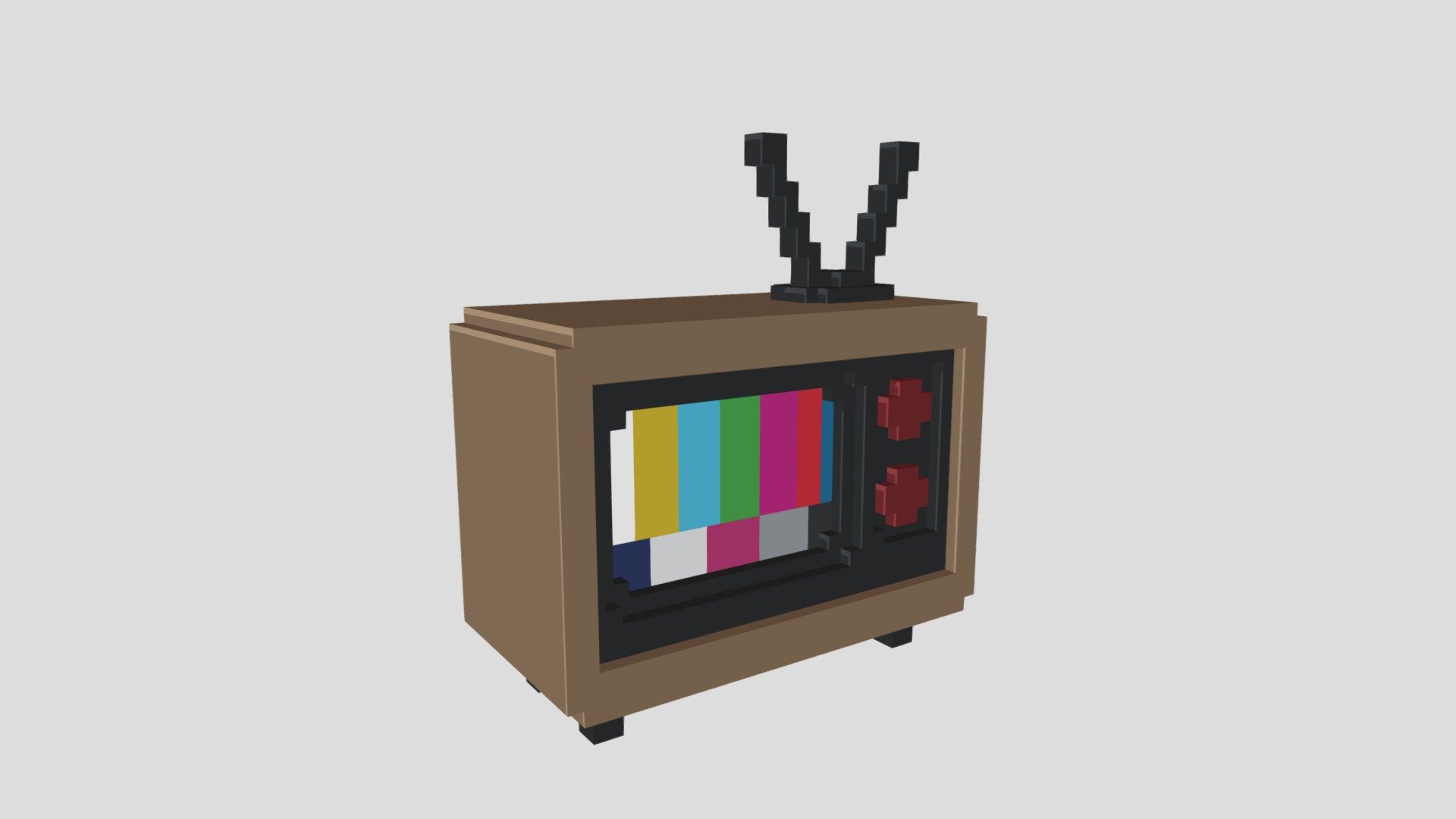 Retro Tv - 3D model by Neo X Saibot (@neoxsaibot) [6a1160c] - Sketchfab