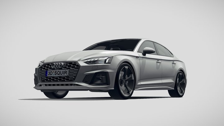 Audi A5 Sportback S-line 2020 3D Model