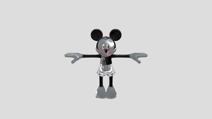 Screamboat Mouse 3D Model