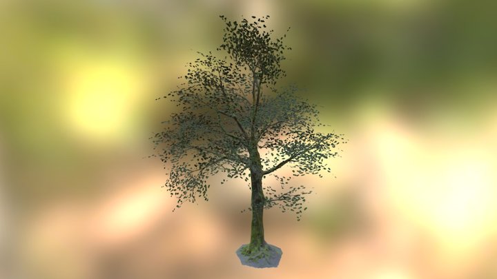 Tree 01 textured final version 3D Model