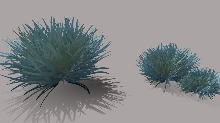 grass variant 3 3D Model