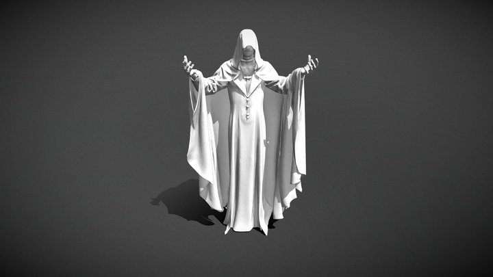 Elegant Vampire Lord 3D Model