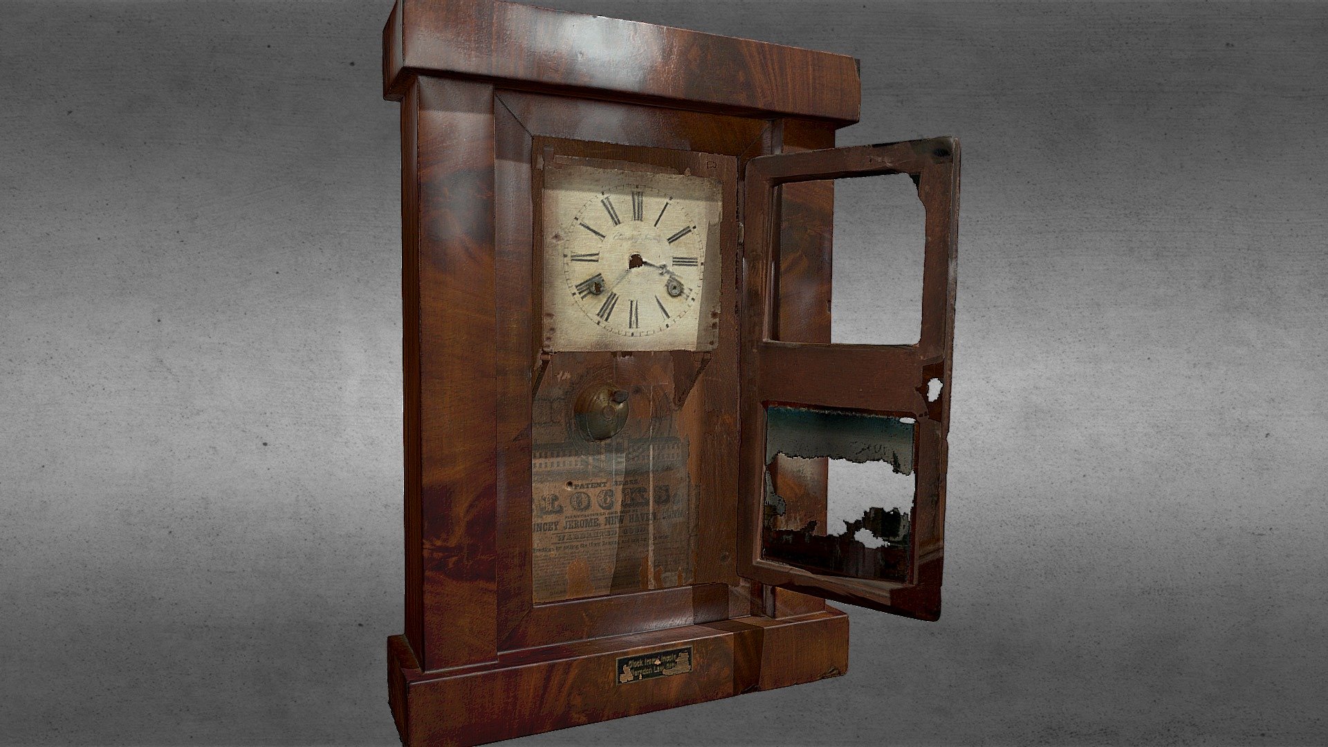 ACTLR008 Clock Open - 3D model by Abraham Lincoln Presidential Library ...