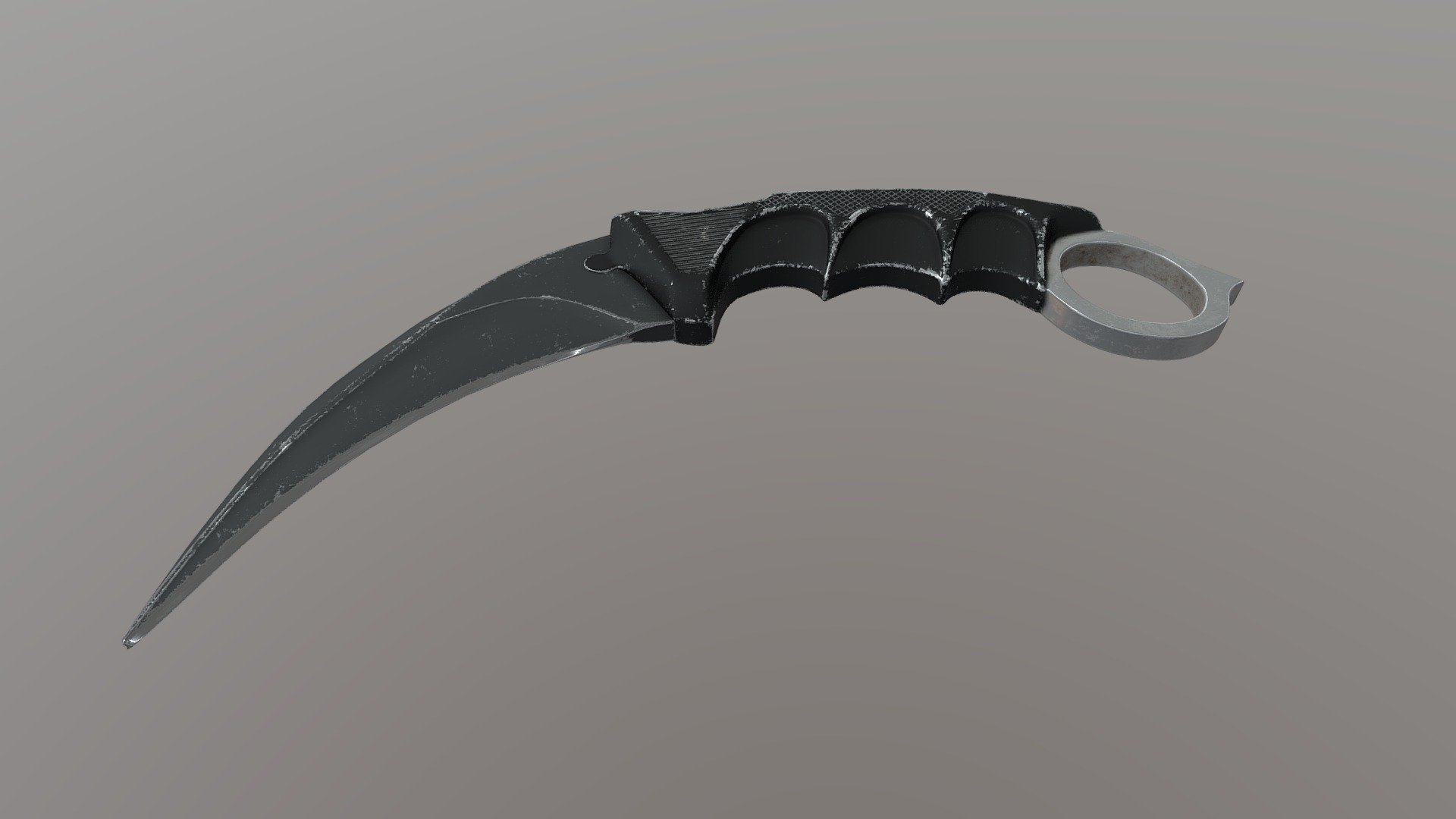 Karambit knife - 3D model by gijan (@gijan) [6a16db6]