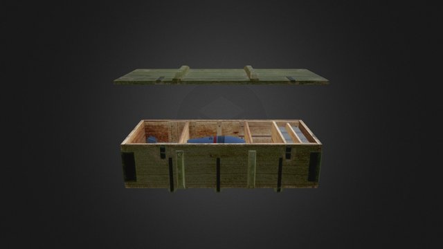 120mm_ammobox_WIP_02 3D Model