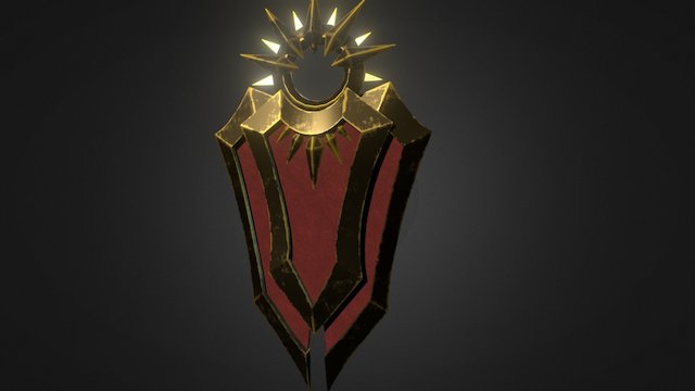 Leona's Shield 3D Model