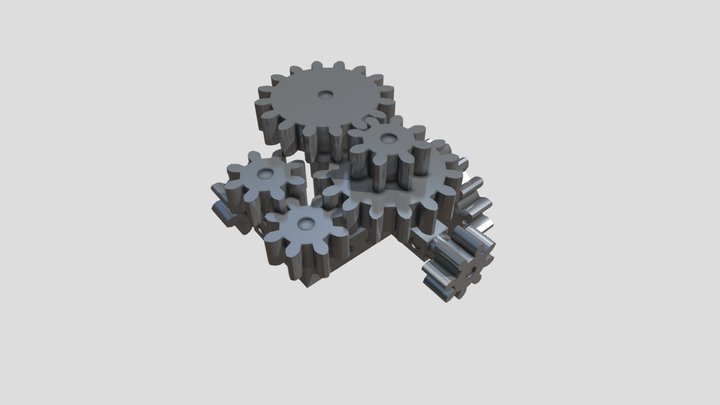 Gears 3D Model