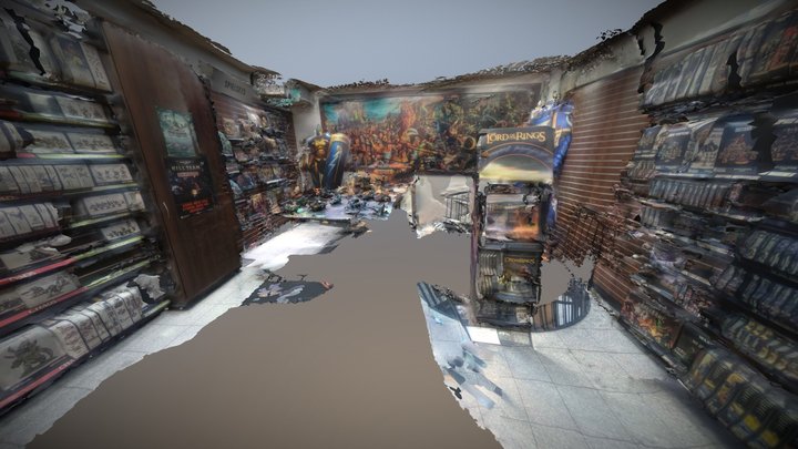 Warhammer Shop Bonn 3D Model