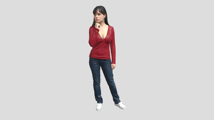 Pondering In Red – Modello 3D gratuito STL