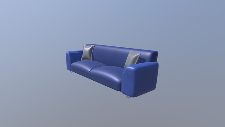 Modeling Sofa 3D Model
