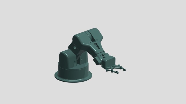 3Motor Robot 3D Model