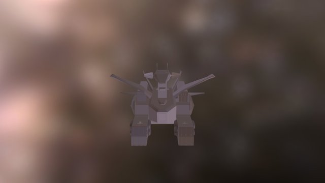 White Base 3D Model