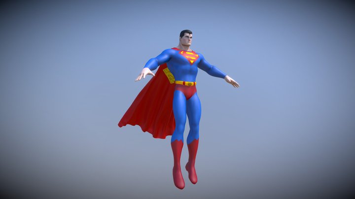 Superman: DC Universe 3D Model