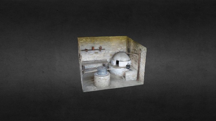 Mühle Villa Rustica Möckenlohe 3D Model