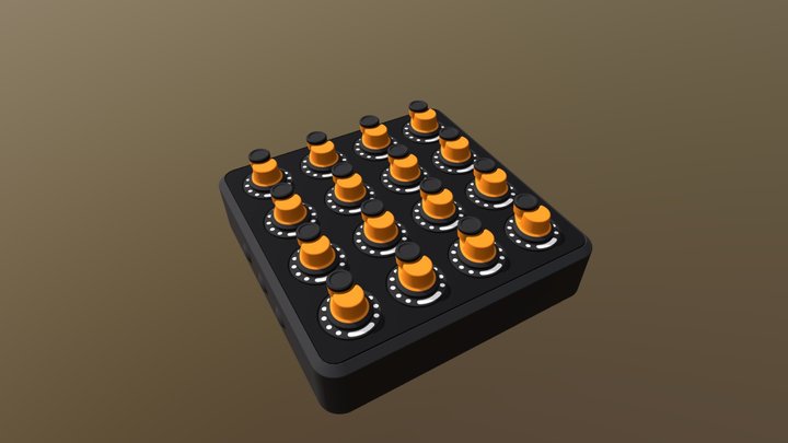 RotoCap Mini Jog Dials 3D Model
