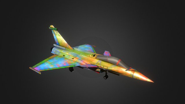 Dassault Rafale Skin 6 3D Model