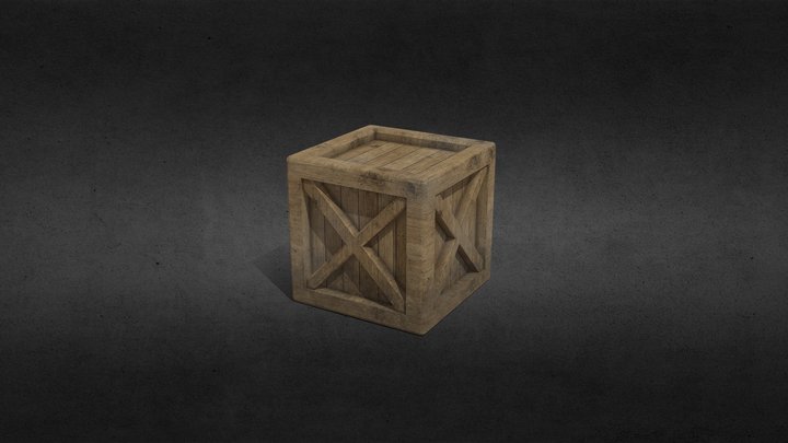 Wooden Box / chest – Kostenloses 3D-Modell STL
