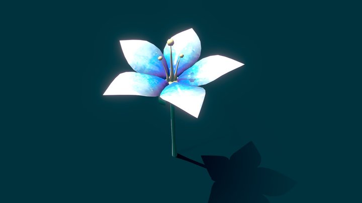star lily 3D Model