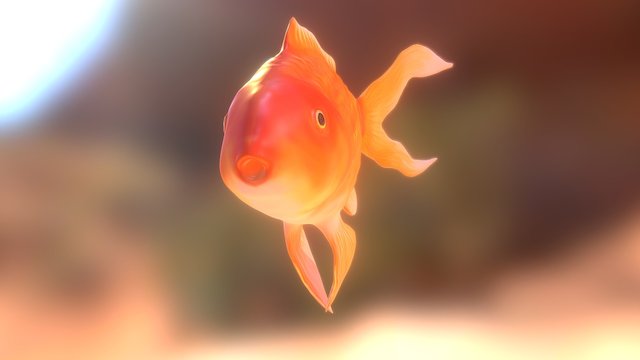 Fish Textured 3D Model
