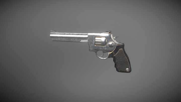 Revolver 3D Model