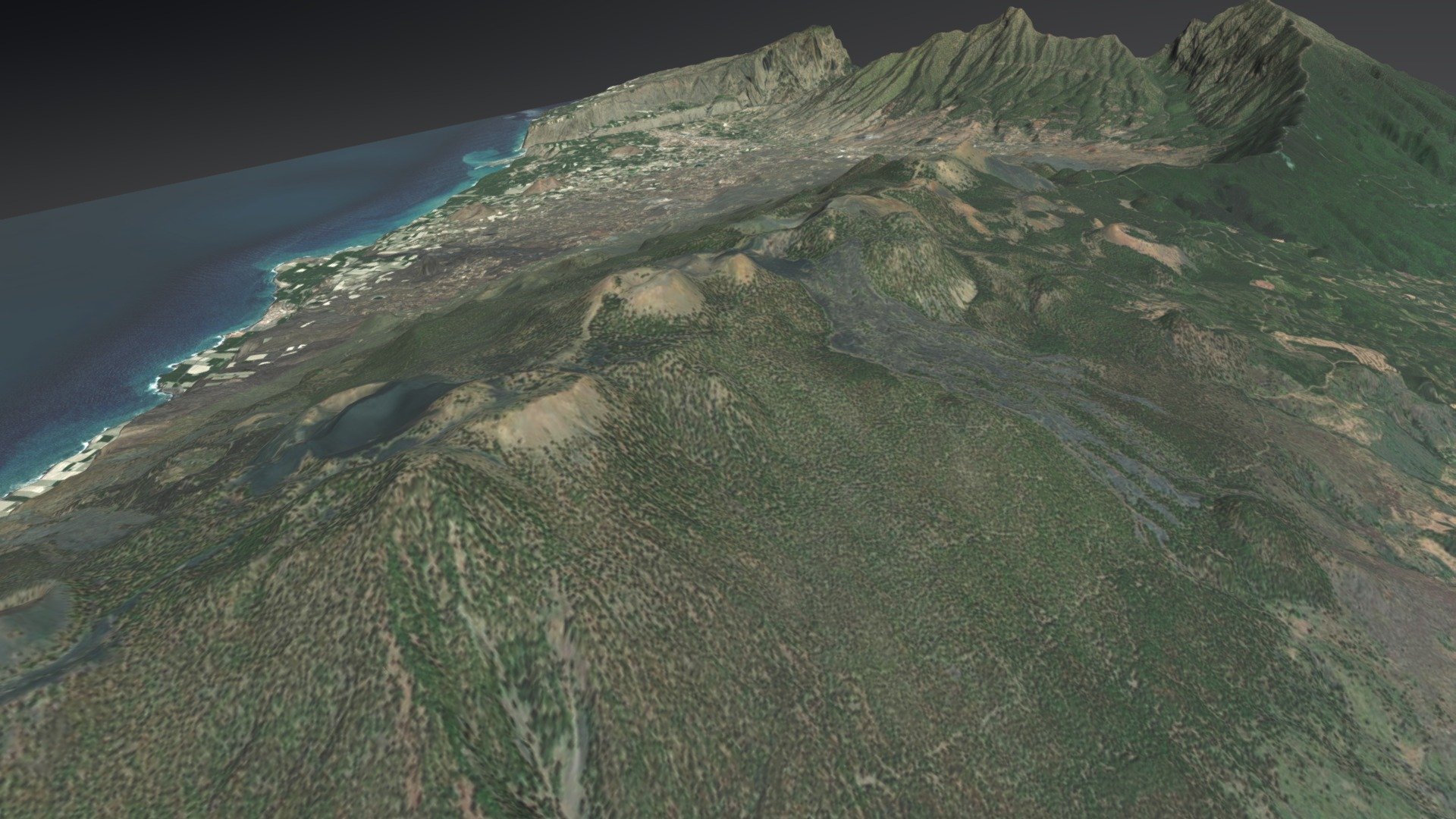 La Palma South - Cumbre Vieja Volcona