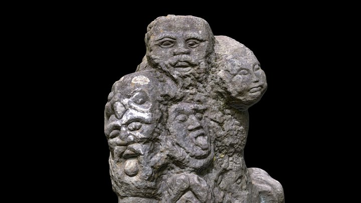 Sculpture by Ludwig Udovic (1986) 3D Model